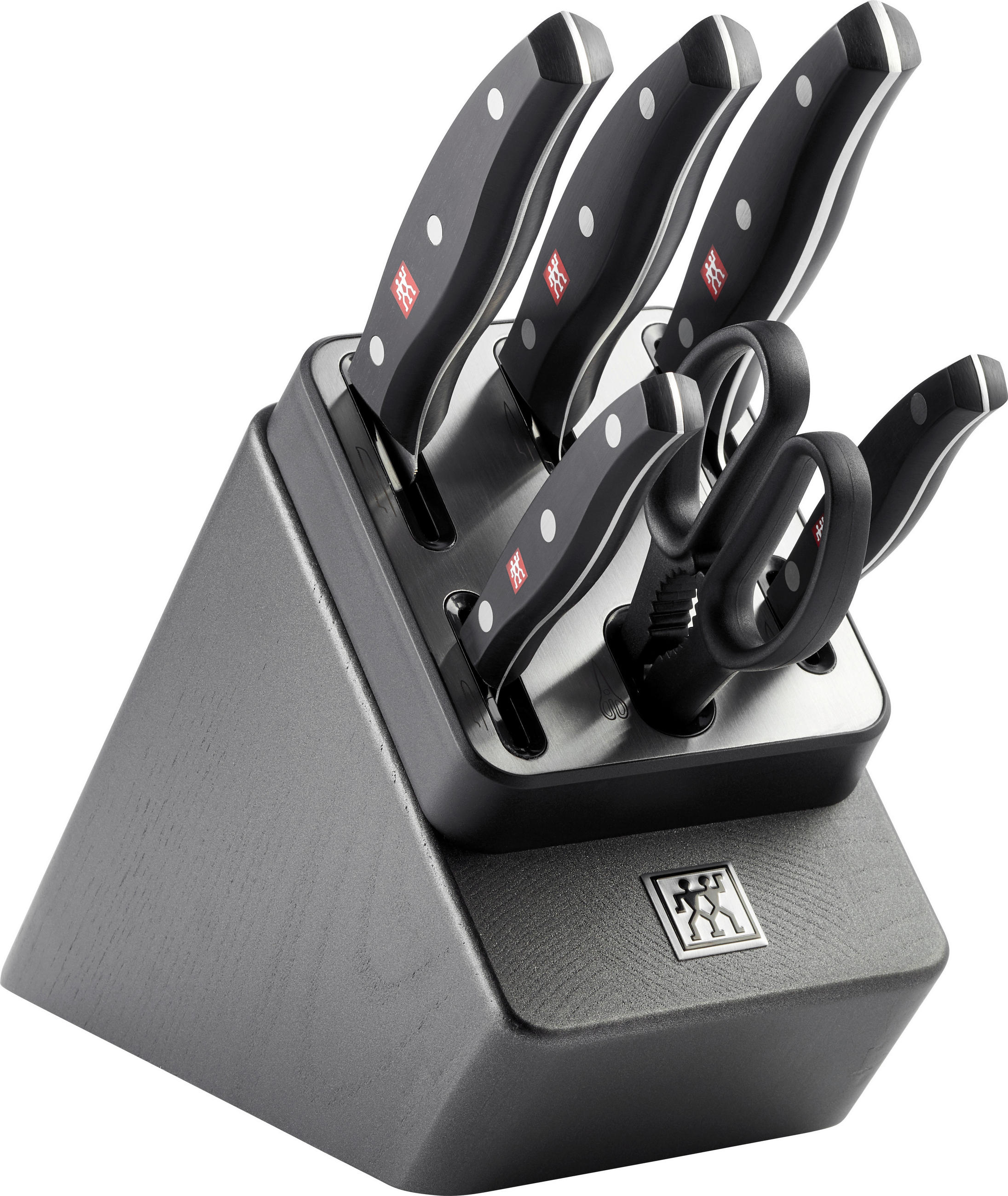Zwilling Messerblock Signature Schwarz 10.3x3.4x37.8 cm