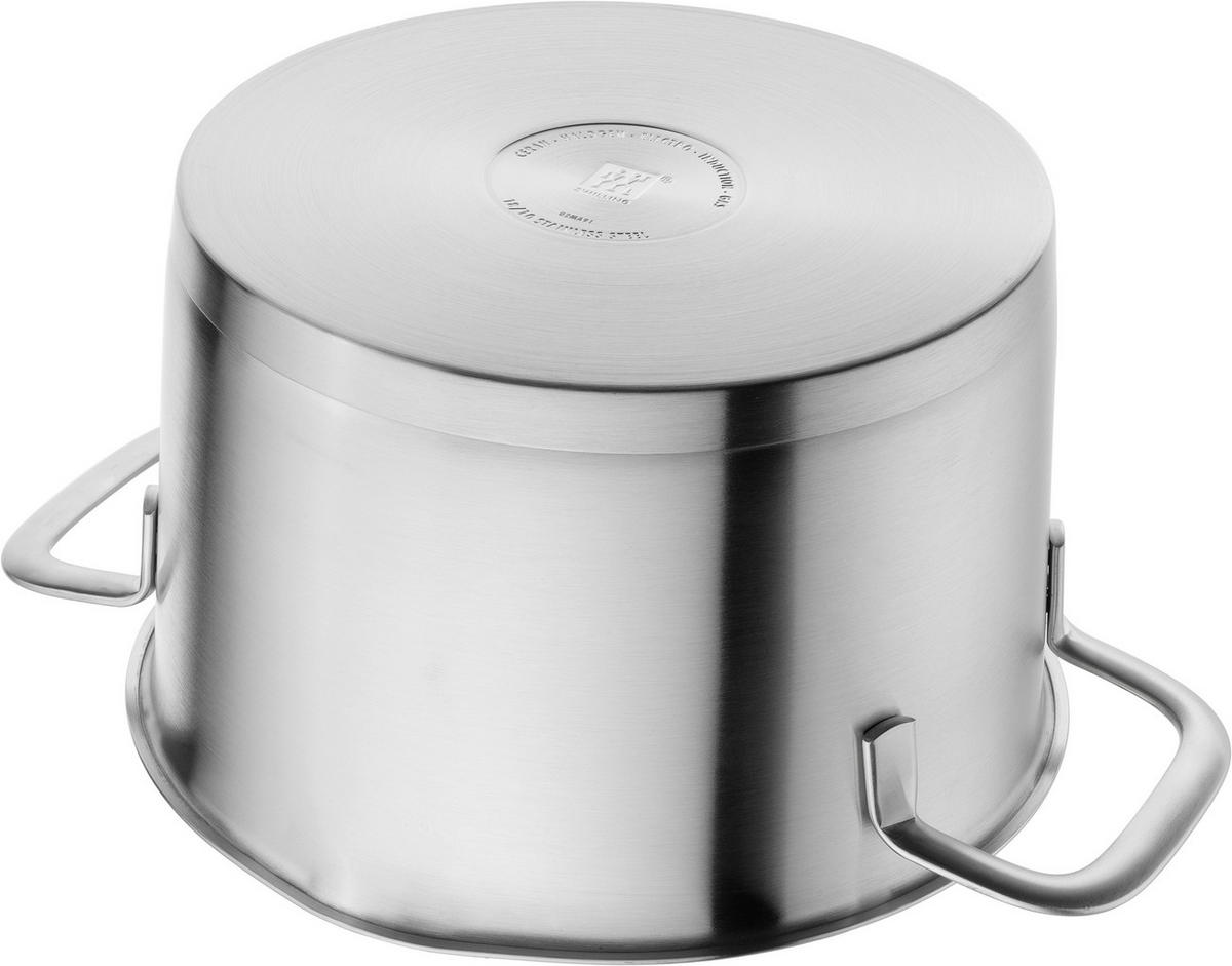 KOCHTOPFSET TrueFlow 6-teilig  - Edelstahlfarben, Basics, Metall - Zwilling