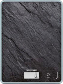 ELEKTRONSKA KUHINJSKA TEHTNIC - barve skrilavca, Basics, umetna masa/steklo (19,2/2,5/23,4cm) - Soehnle