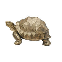 DEKOSCHILDKRÖTE - Goldfarben, Basics, Kunststoff (58/41/32cm)