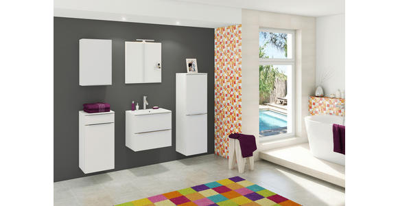 MIDISCHRANK 40/130/35 cm - Edelstahlfarben/Silberfarben, KONVENTIONELL, Holzwerkstoff/Kunststoff (40/130/35cm) - Xora