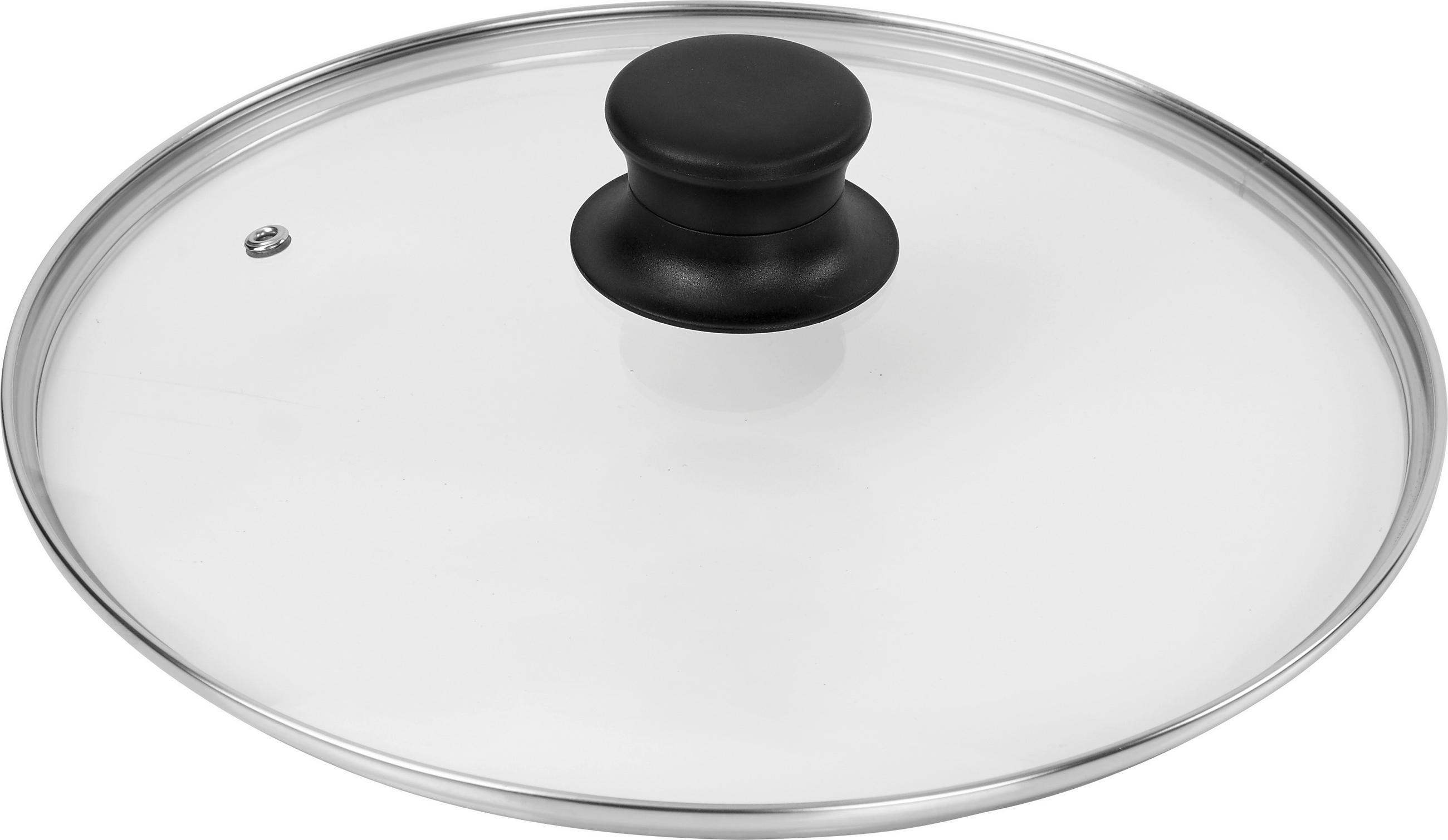 Glasdeckel Isaac D: Ca. 28 Cm Mit Dampfablass