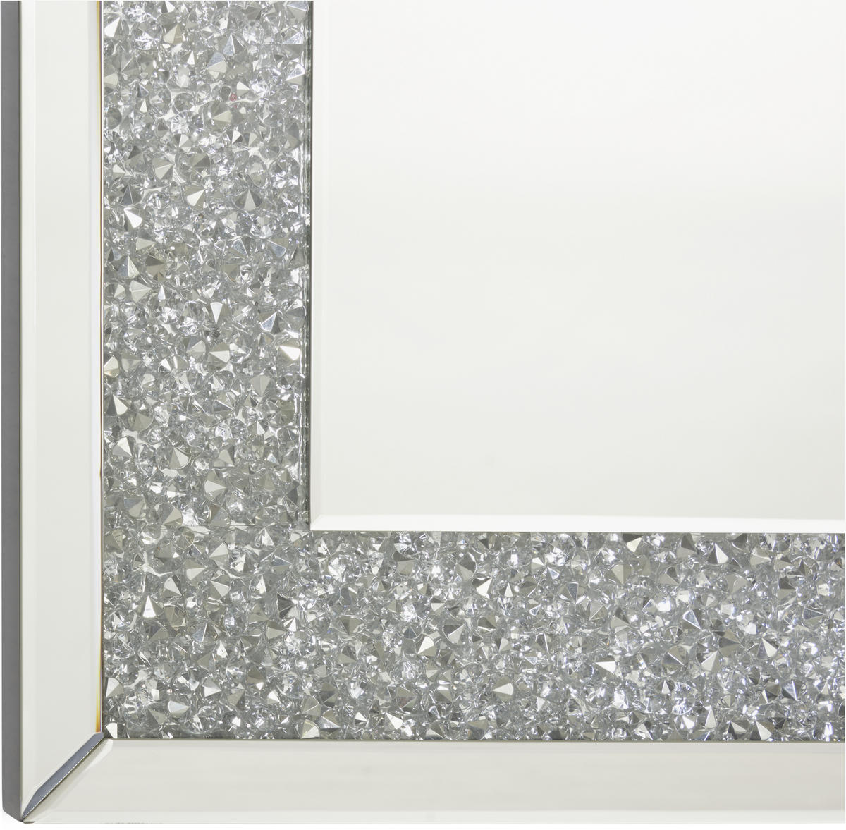 WANDSPIEGEL 80/120/4 cm    - Silberfarben, Design, Glas/Holzwerkstoff (80/120/4cm) - Xora