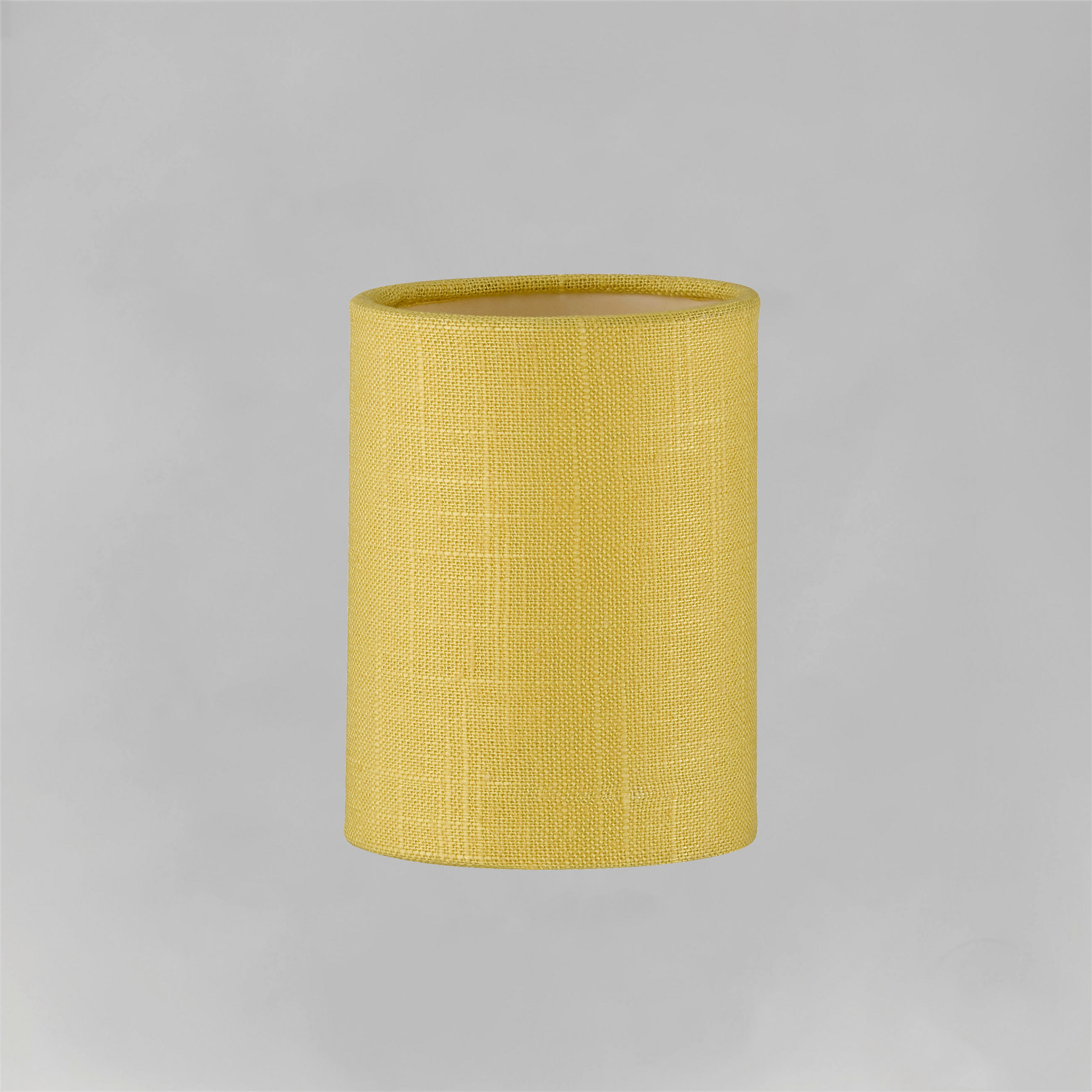 LAMPSKÄRM Modular XS 8,5/11 cm   - vit/gul, Basics, textil (8,5/11cm) - Fischer & Honsel