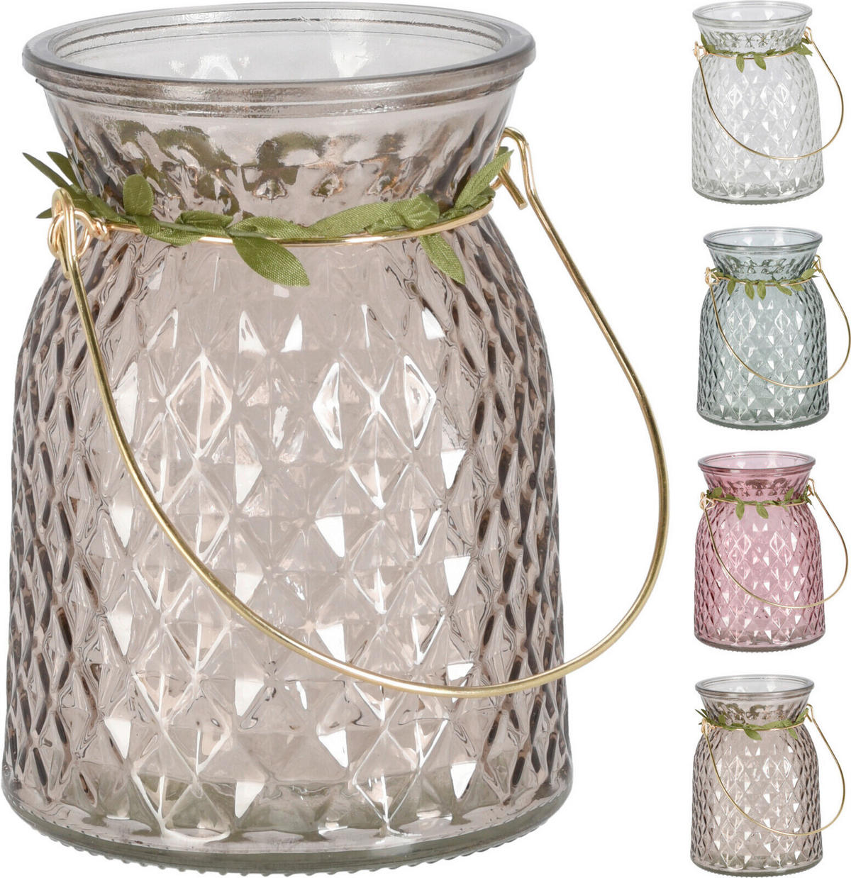 VÁZA, sklo, 16 cm - Basics, sklo (12/16/12cm)