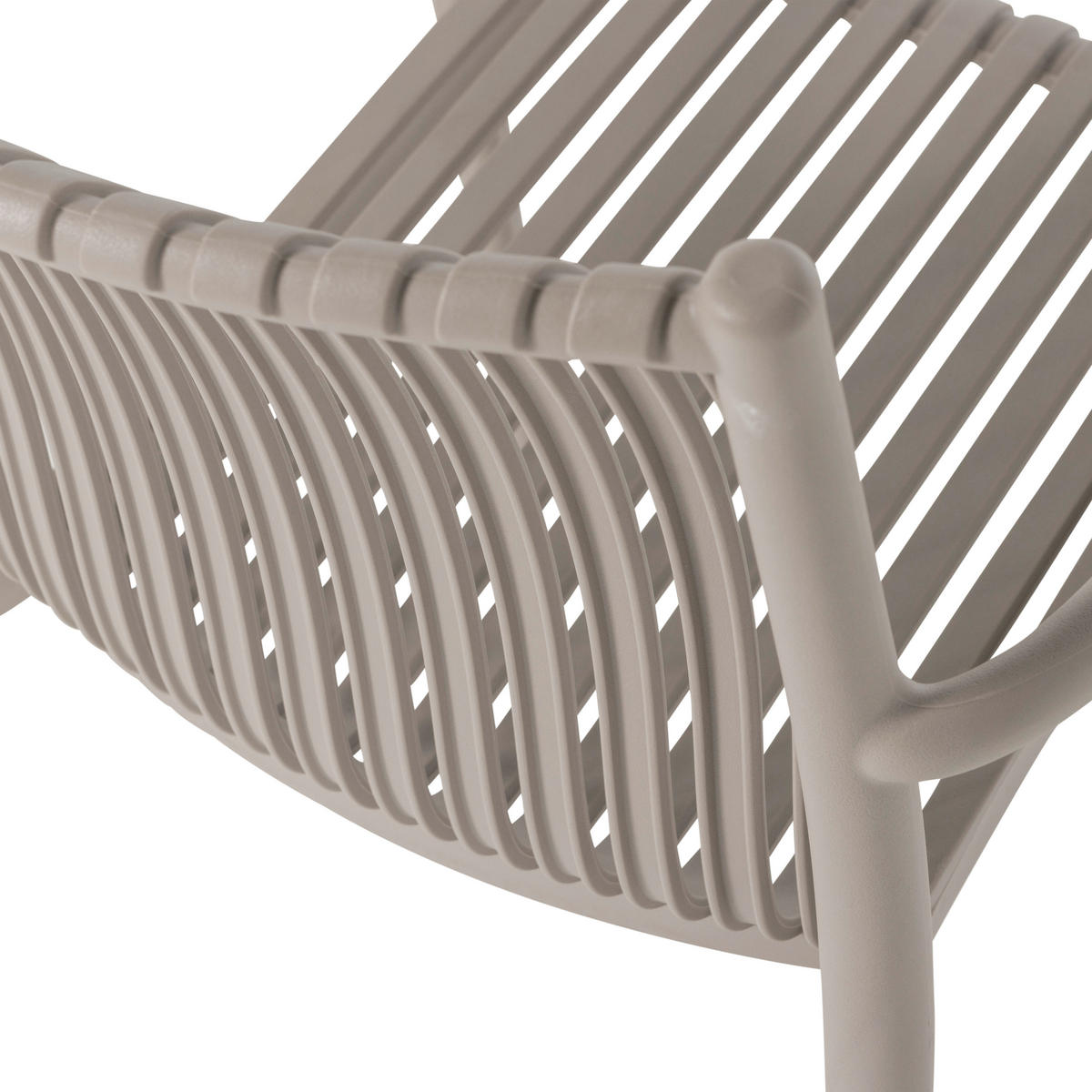 GARTENSTUHL-SET Sandfarben  - Sandfarben, MODERN, Kunststoff (56/84/57cm) - Livetastic