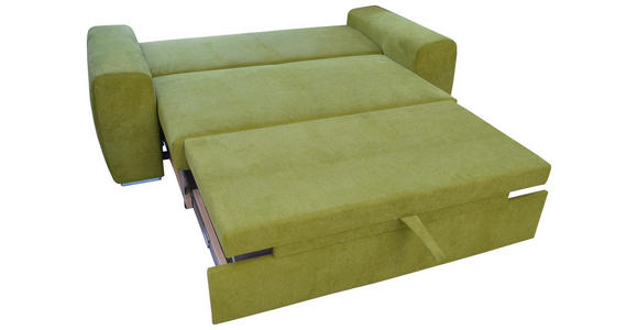 SCHLAFSOFA in Textil Hellgrau - Chromfarben/Hellgrau, Design, Holz/Textil (199/92/97cm) - Hom`in