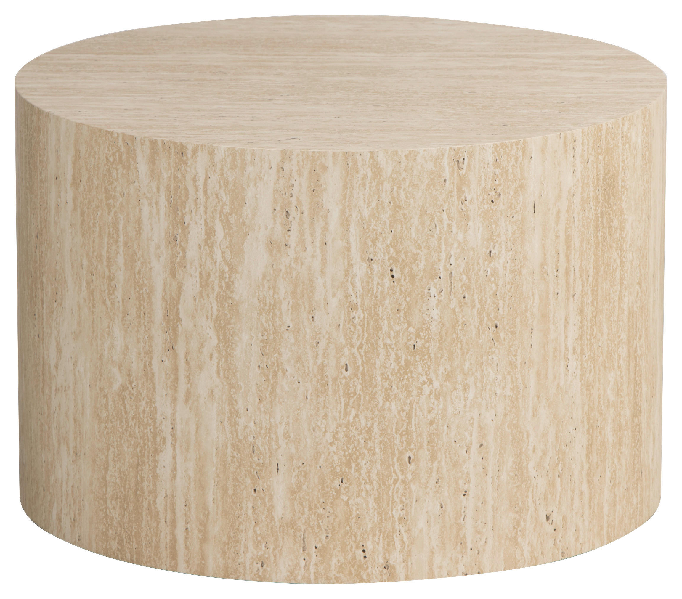 BEISTELLTISCH 60/60/40 cm Eichefarben rund  - Eichefarben, Design, Holzwerkstoff (60/60/40cm) - MID.YOU