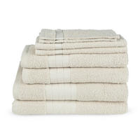 FROTTIERSET Beige 8-teilig  - Beige, Basics, Textil