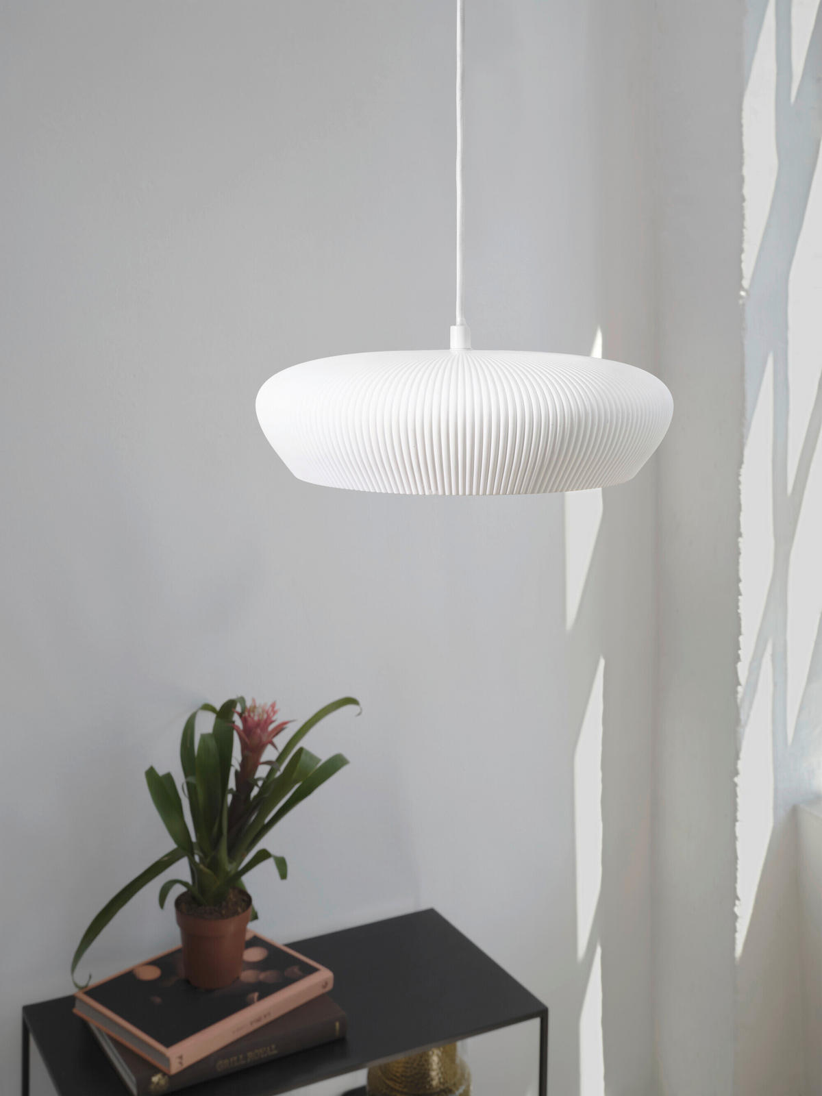 HÄNGELEUCHTE 28.3/114 cm  - Weiß, Basics, Stein/Metall (28.3/114cm) - Osram