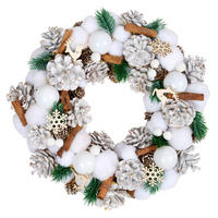 VENIEC  - biela, Lifestyle, kompozitné drevo/textil (34/8cm) - X-Mas