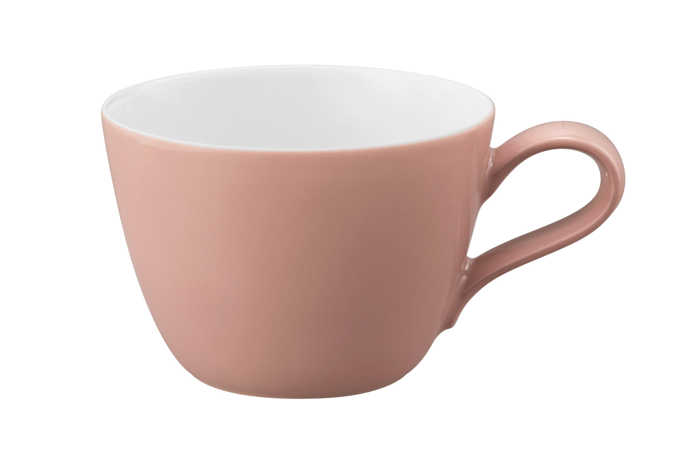 KAFFEETASSE Life Fashion Posh Rose 240 ml - Weiss/Rosa, Design, Keramik (9/6cm) - Seltmann Weiden