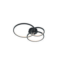 LED-TAKLAMPA Aaron 36 W  - antracit, Design, metall (79/10,5/64cm) - Trio Leuchten
