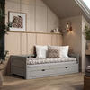 AUSZIEHBETT 200/100 cm Taupe  - Taupe/Naturfarben, Modern, Holz/Holzwerkstoff (200/100cm) - MID.YOU