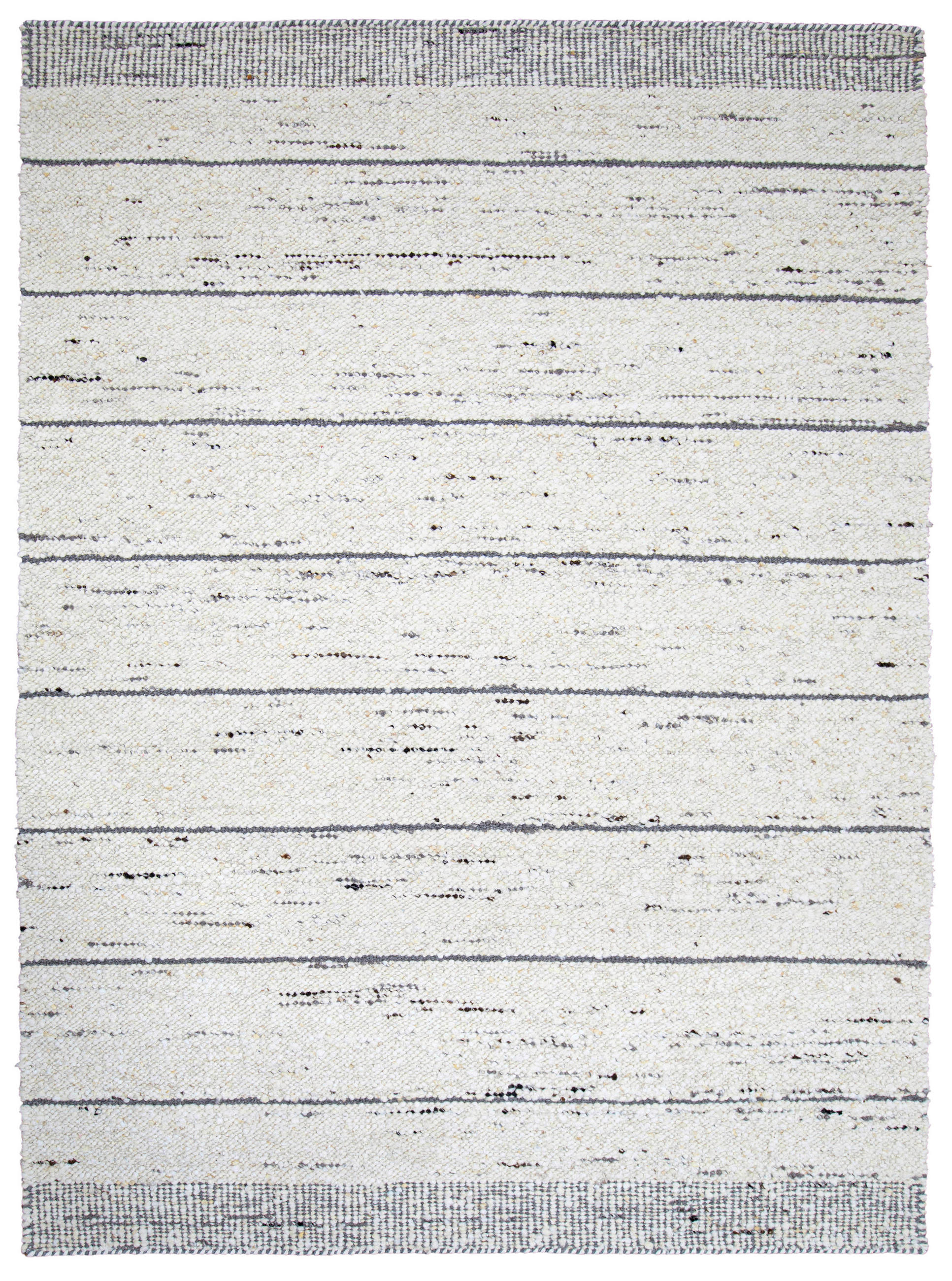 HANDWEBTEPPICH 160/230 cm Rimini  - Grau, Natur, Textil (160/230cm) - Linea Natura