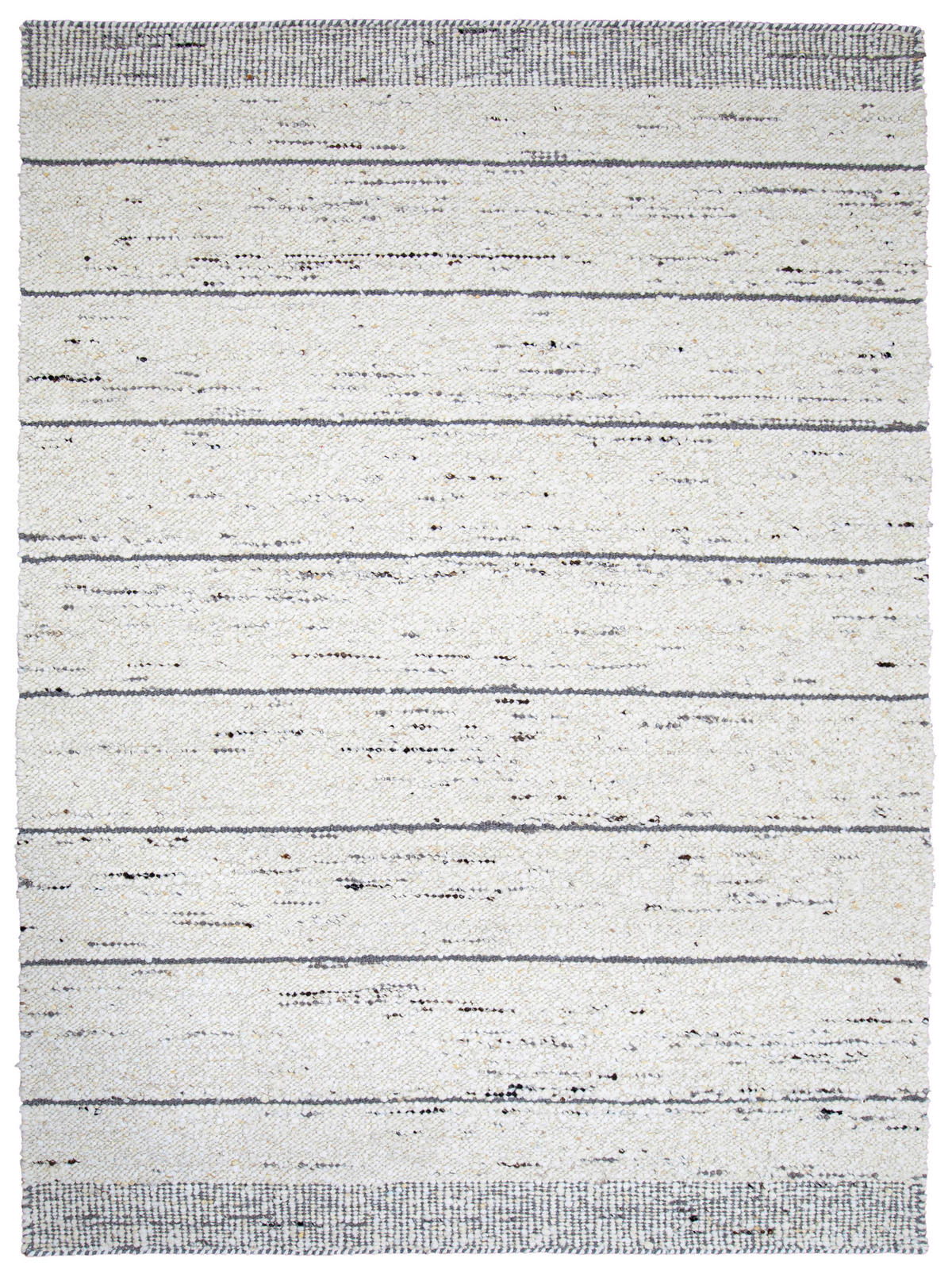HANDWEBTEPPICH 160/230 cm Rimini  - Grau, Natur, Textil (160/230cm) - Linea Natura