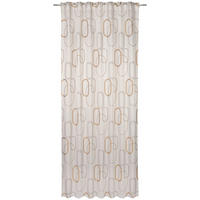 KONČANA ZAVESA  neprosojno  140/245 cm   - bež, Design, tekstil (140/245cm) - Esposa