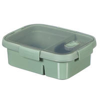CLIPBOX  0,6+0,3 l   - zelena/prozirno, Basics, plastika (20/15/7cm) - Curver