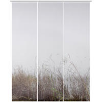 PANELOVÝ ZÁVES, 3x60/255 cm - hnedá, Design, textil (3x60/255cm) - Novel