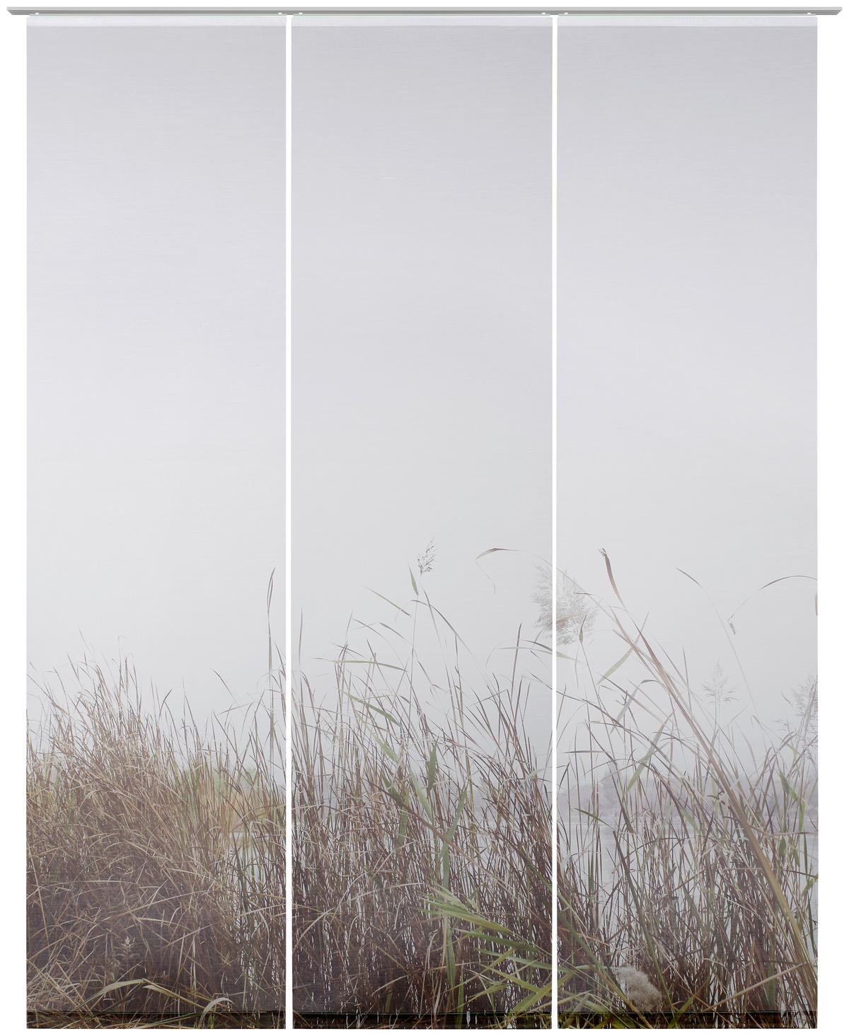 PANELOVÝ ZÁVES, 3x60/255 cm - hnedá, Design, textil (3x60/255cm) - Novel