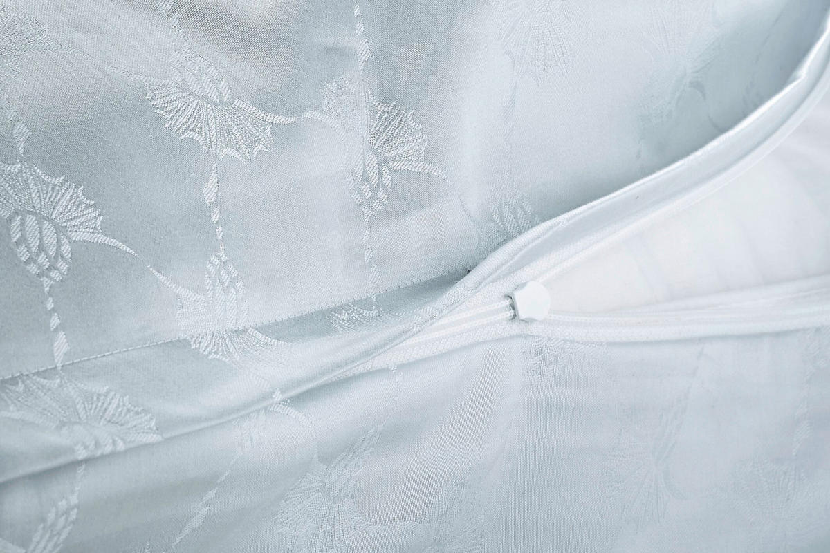 KOPFKISSENBEZUG 40/40 cm  - Silberfarben, Basics, Textil (40/40cm) - Joop!