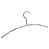 KLEIDERBÜGEL Metall  - Edelstahlfarben, Design, Metall (43cm) - Zack