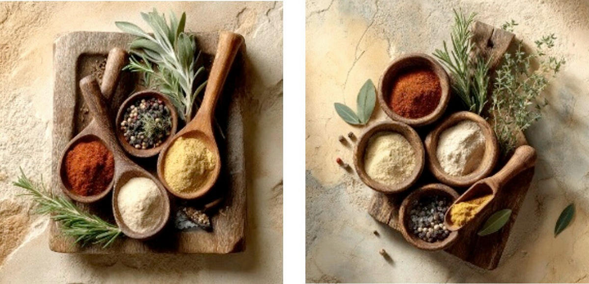 GLASBILD Essen & Trinken, Gewürze  - Multicolor, Basics, Glas (20/40/1.4cm) - Euroart