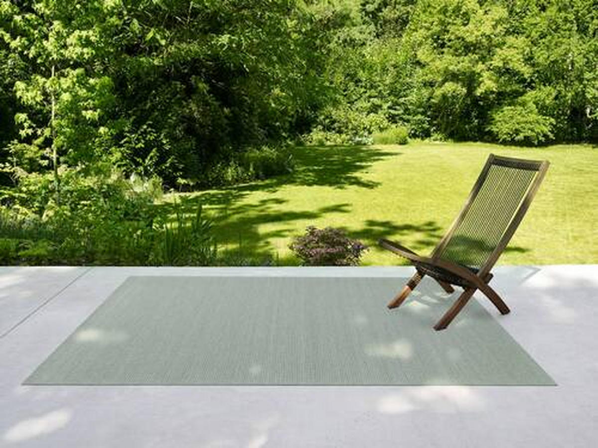 OUTDOORTEPPICH 200/290 cm Amalfi Hellgrün  - Hellgrün, KONVENTIONELL, Textil (200/290cm)