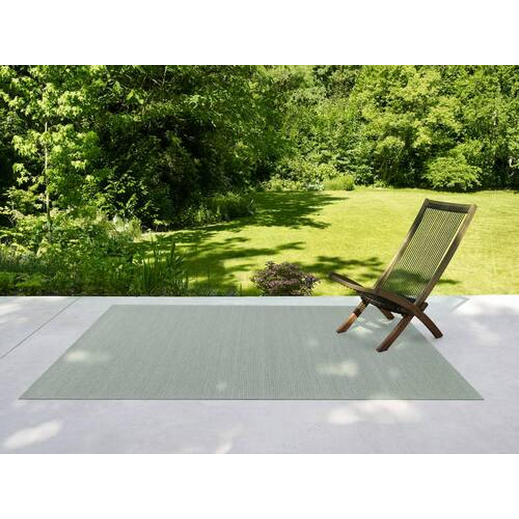 Thumbnail - Novel Outdoorteppich Amalfi, Hellgrün, Textil, Uni, rechteckig, 160x230 cm, Oeko-Tex® Standard 100, für Fußbodenheizung ...