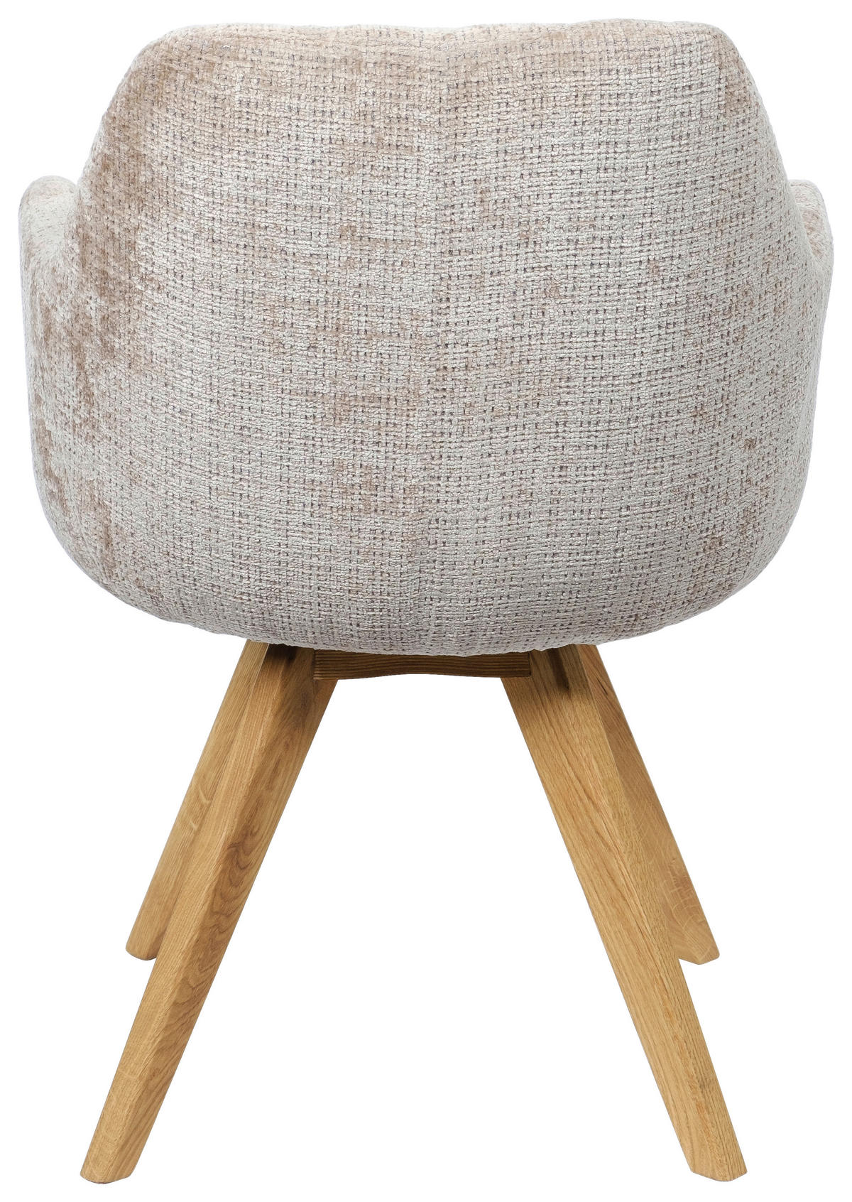 ARMLEHNSTUHL in Holz, Textil Beige  - Beige/Naturfarben, KONVENTIONELL, Holz/Textil (59/85/65cm) - Linea Natura