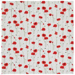 TISCHDECKE 85/85 cm   - Beige/Rot, KONVENTIONELL, Textil (85/85cm) - Esposa