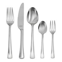 BESTECKSET DESIO 30-teilig Edelstahl  - Edelstahlfarben, Basics, Metall (46,5/27,5/5,5cm) - Rösle