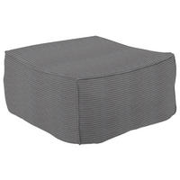 HOCKER in Textil Dunkelgrau  - Dunkelgrau, Design, Textil (86/38/86cm) - Lomoco