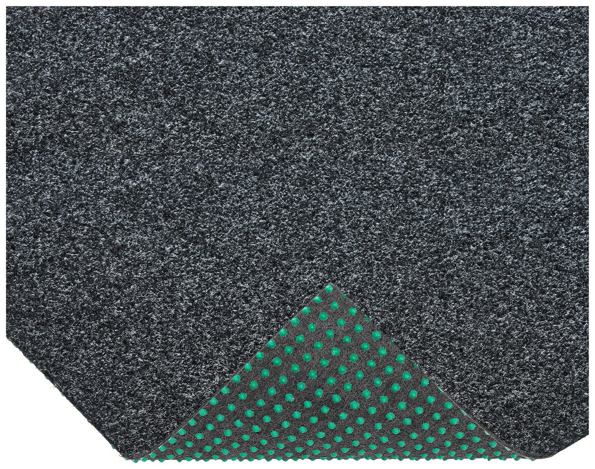 TEPPICHBODEN per  m² - Anthrazit, KONVENTIONELL, Kunststoff (200cm) - Ambia Garden