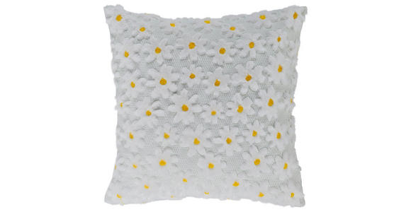 ZIERKISSEN  45/45 cm   - Weiß, Textil (45/45cm) - Esposa