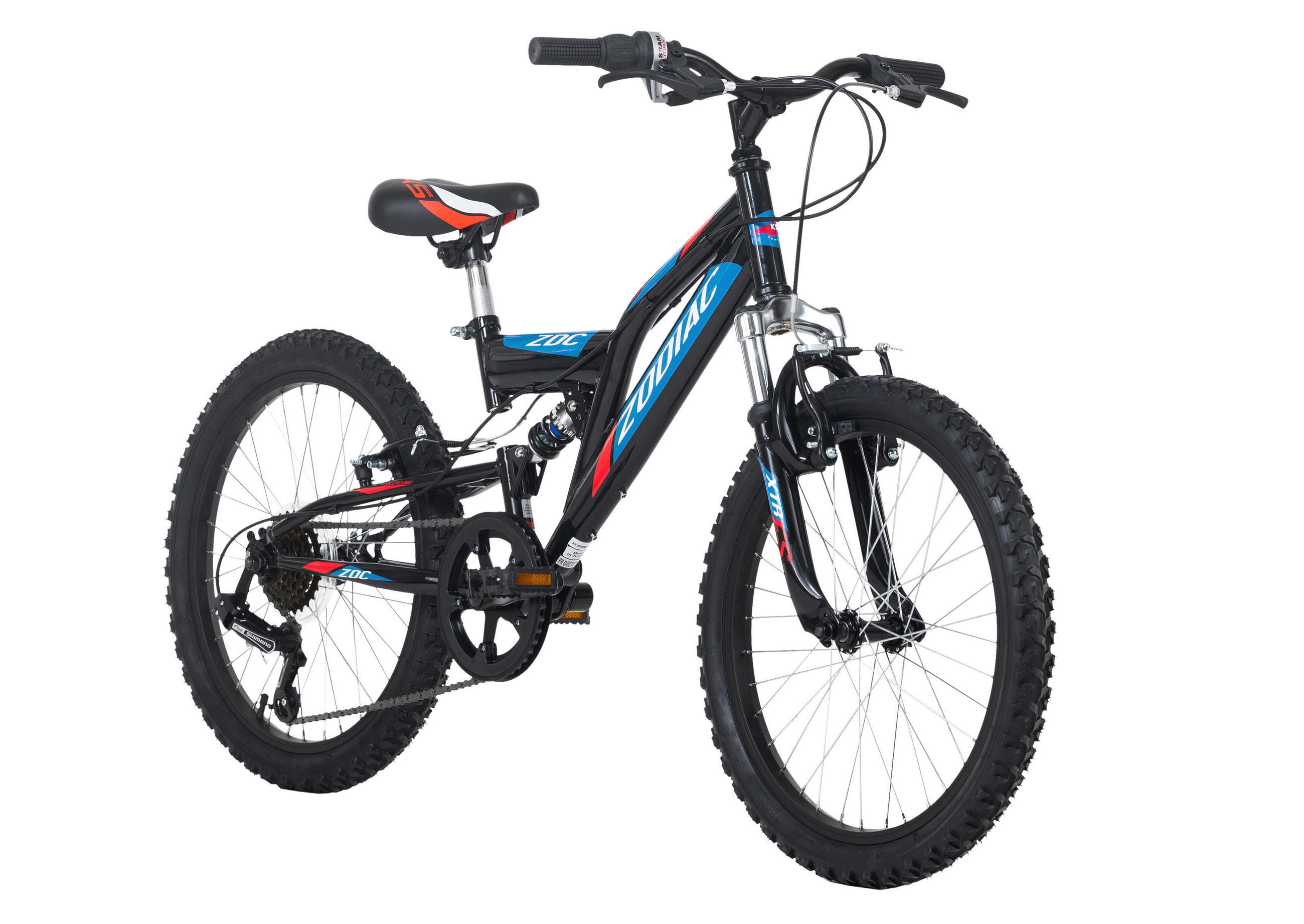 KINDERFAHRRAD 20 Zoll  - Blau/Rot, Basics, Metall (180/70/80cm) - Atrigo