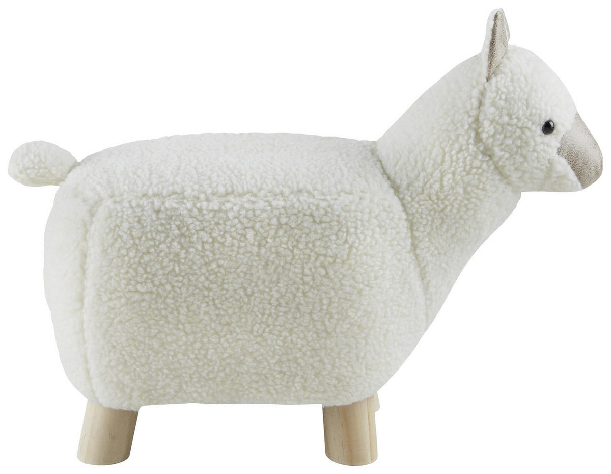 KINDERSESSEL - Weiß, Natur, Textil (50/27/35cm) - Jimmylee