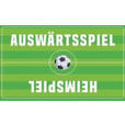 FUßMATTE 45/75 cm Soccerbal  - Multicolor, Trend, Kunststoff/Textil (45/75cm) - Esposa