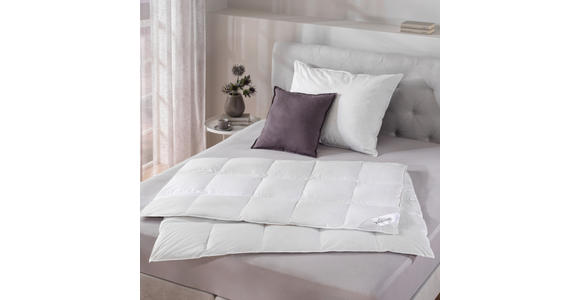 GANZJAHRESDECKE 140/200 cm - Weiß, Basics, Textil (140/200cm) - Sleeptex