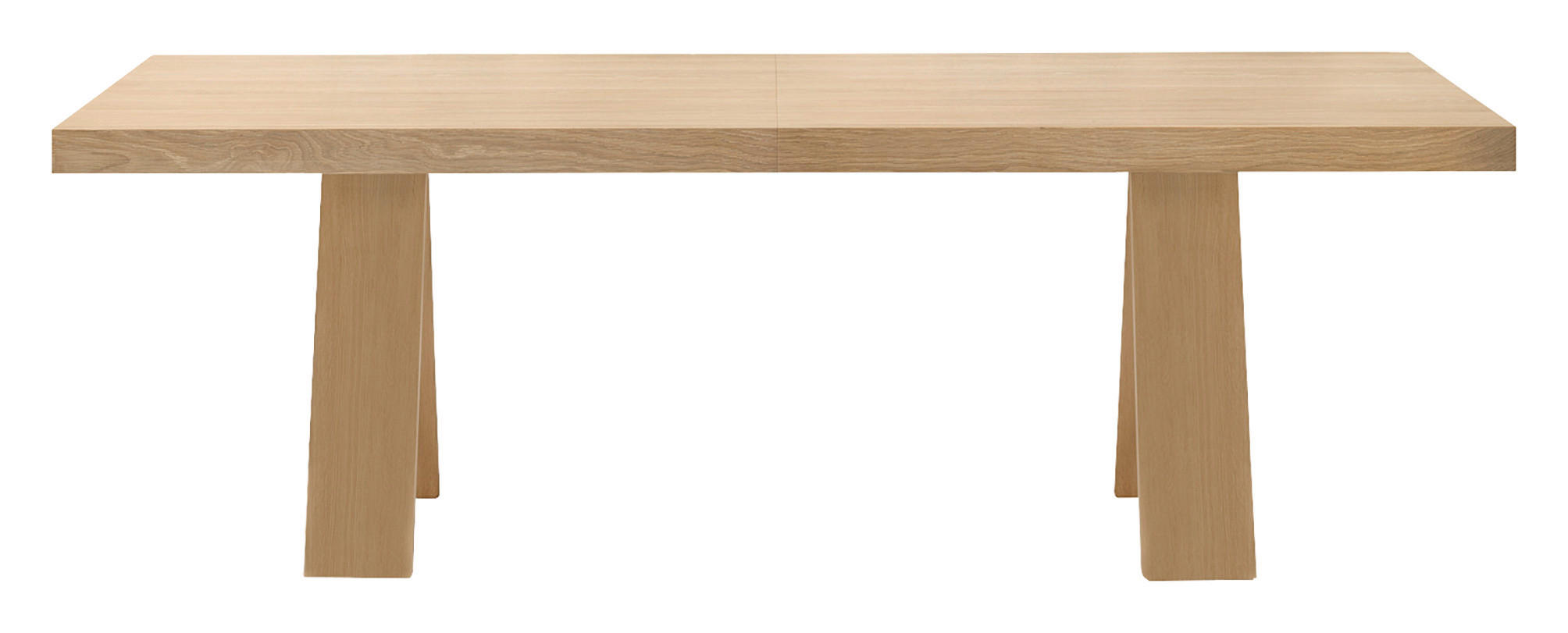 ESSTISCH in Holz 200-300/100/75 cm  - Eiche Bianco/Eichefarben, Natur, Holz (200-300/100/75cm) - TEAM 7