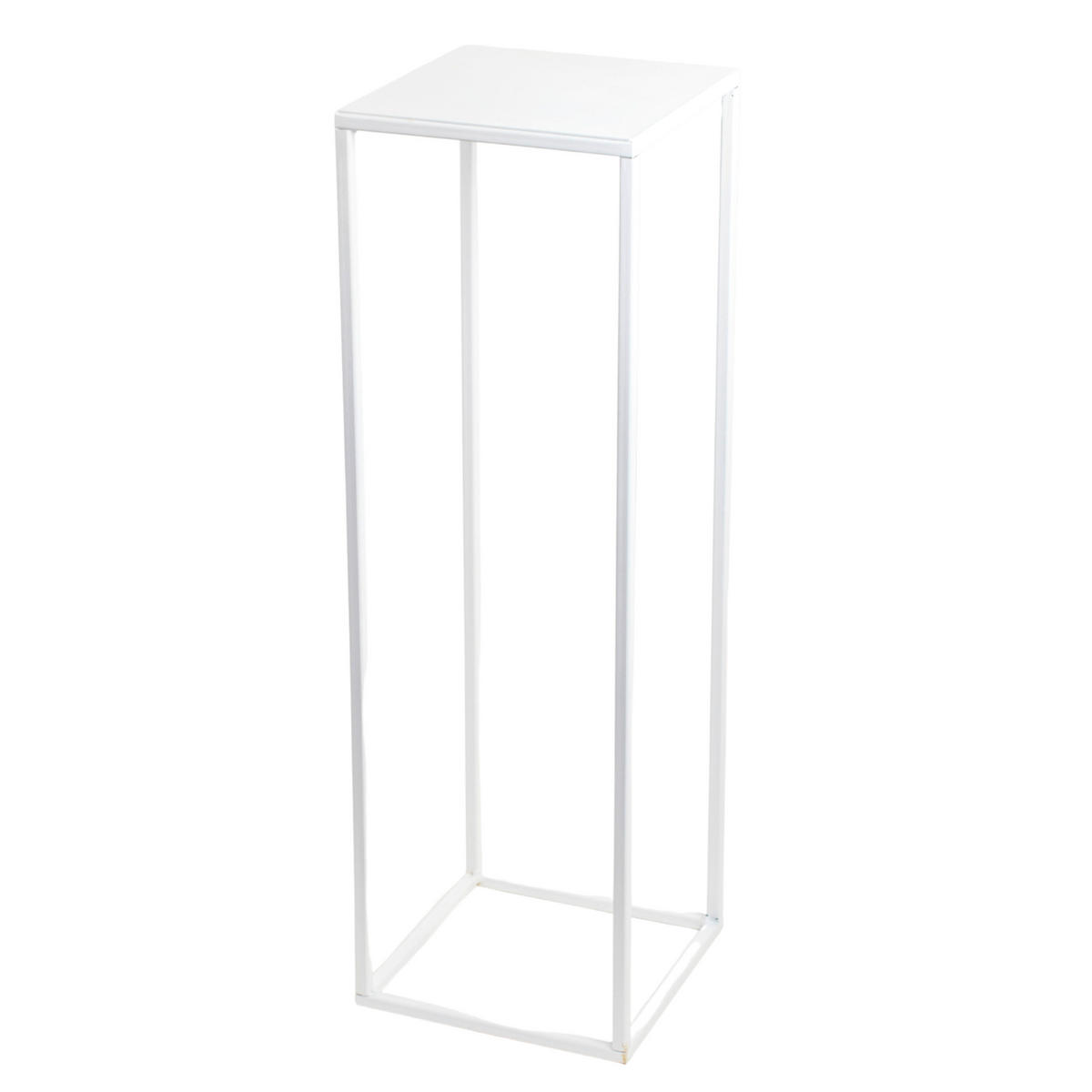 BLUMENSTÄNDER Metall  - Weiß, Basics, Metall (19/62/19cm)