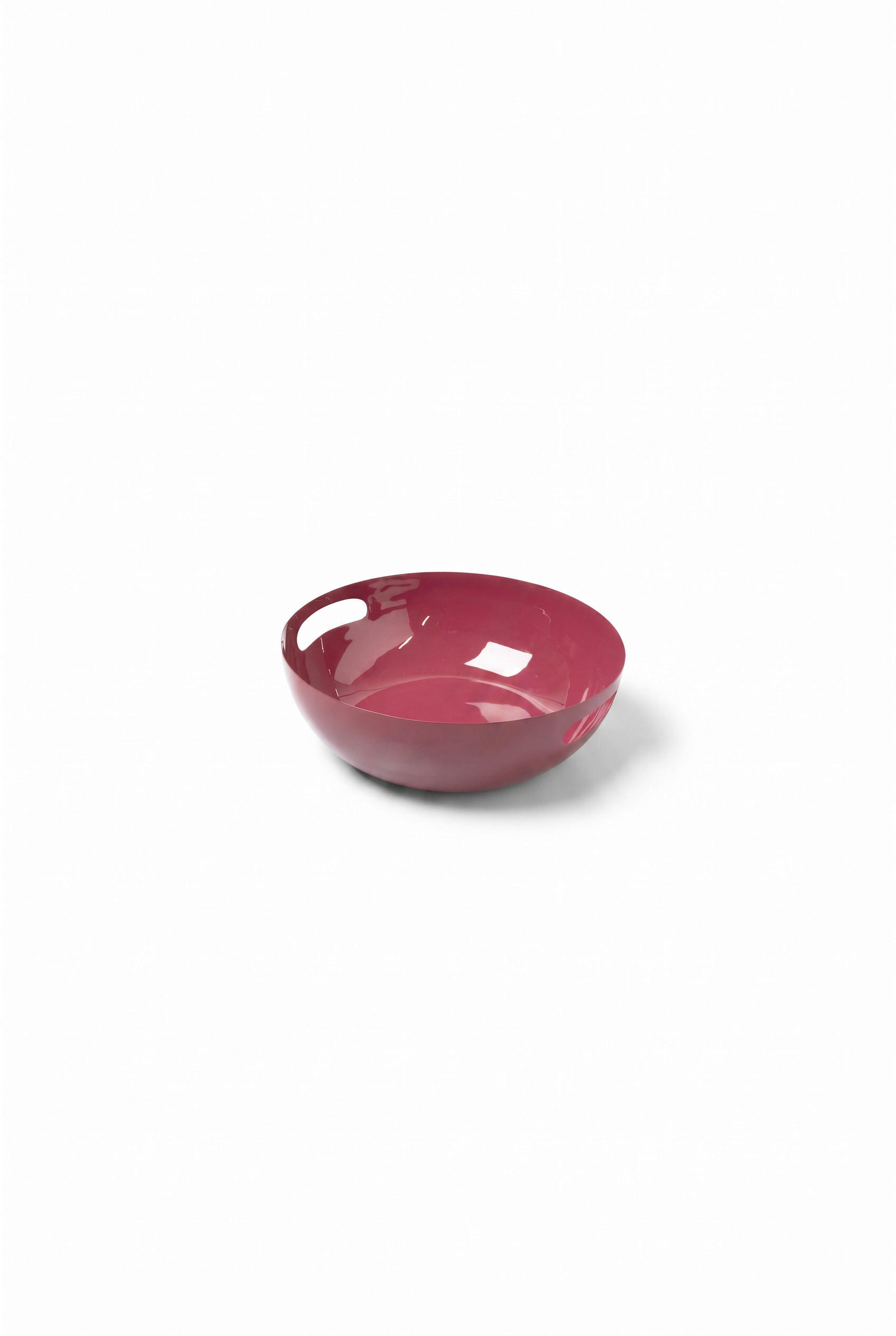 DEKOSCHALE - Dunkelrot, Basics, Metall (26/8,5cm) - FYNCH-HATTON