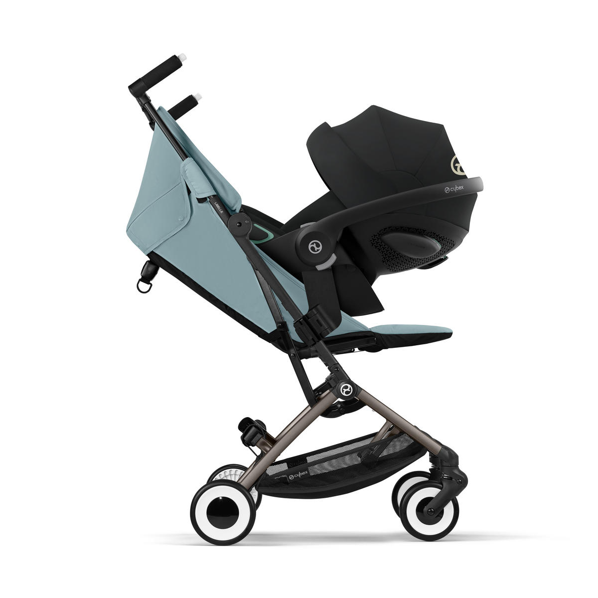 SULKY Libelle  - taupe/pastellblå, Basics, textil (71/52/102cm) - cybex GOLD