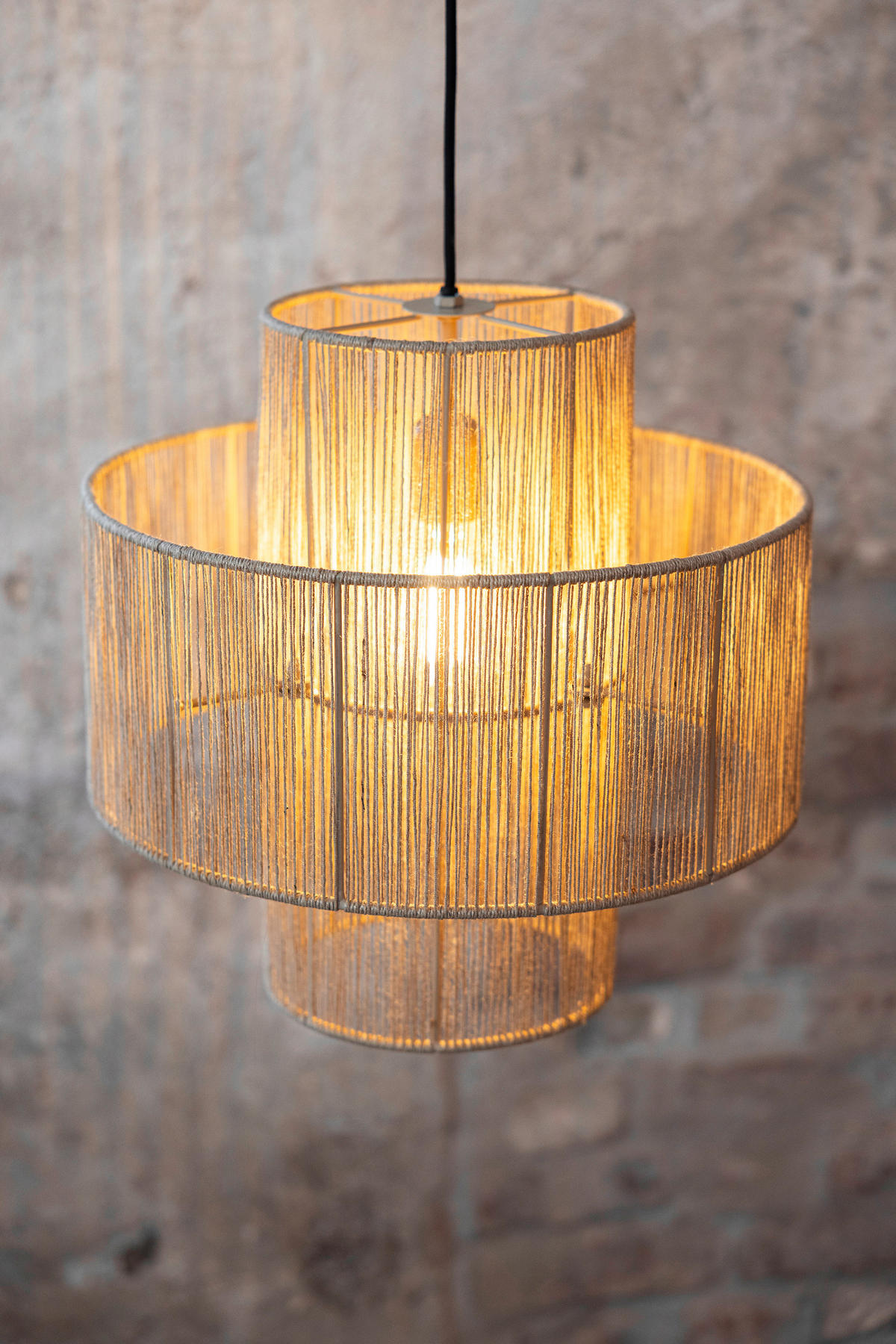 PENDELLEUCHTE SOGA 40/41/40 cm   - Hellbraun/Naturfarben, Basics, Naturmaterialien (40/41/40cm) - Markslöjd