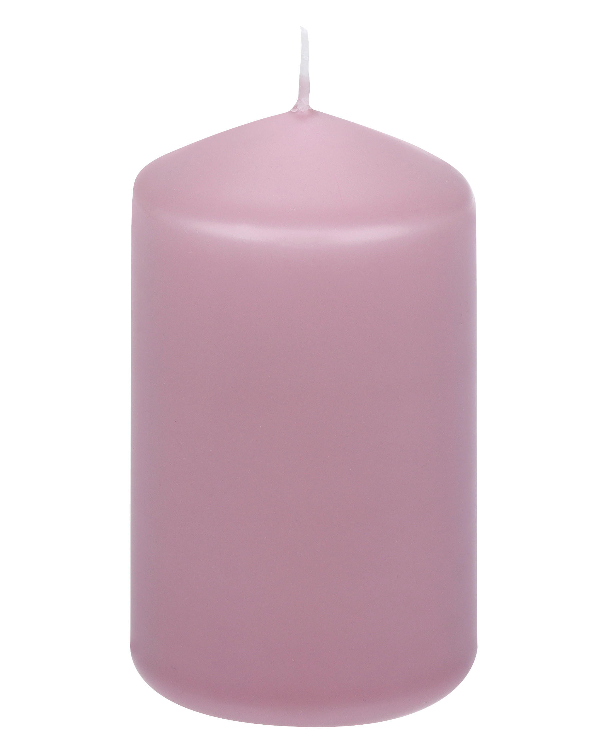 STUMPENKERZE  - Altrosa, Basics (4,7/8,0cm) - Steinhart
