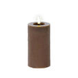 LED-KERZE 7/15 cm - Dunkelbraun, Basics, Kunststoff/Paraffin (7/15cm) - Ambia Home