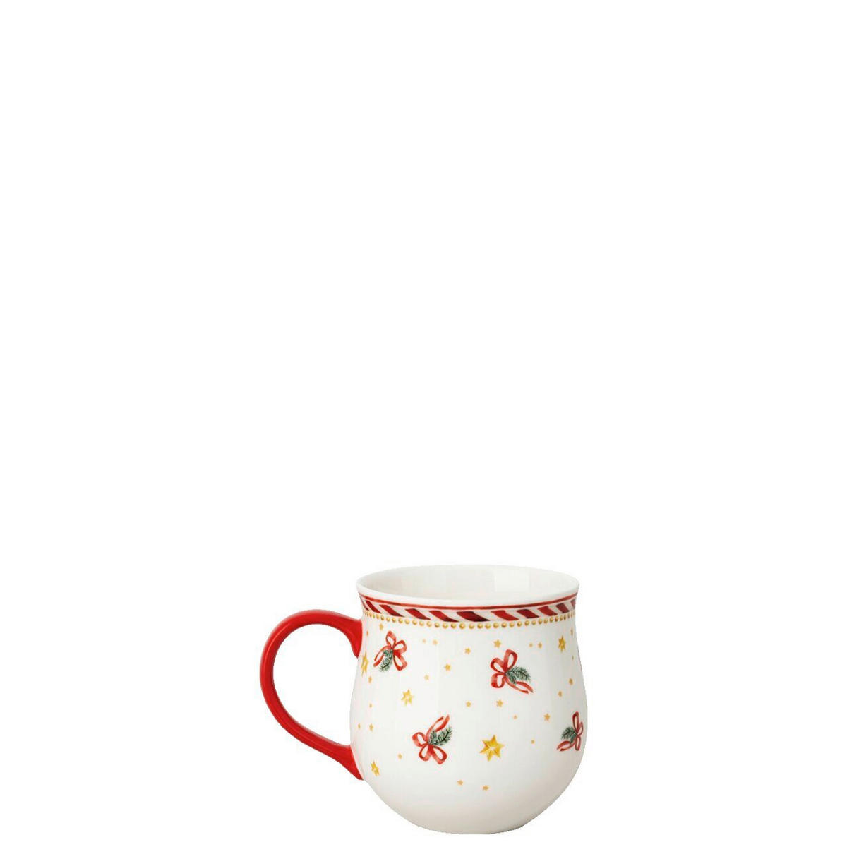 KAFFEEBECHER Christmas Mug - Weihnachtsglocke 450 ml  - Multicolor, Basics, Keramik (0,45l) - Hutschenreuther