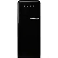 KÜHLSCHRANK 60,1/153/76,8 cm  - Schwarz, Basics, Glas/Metall (60,1/153/76,8cm) - SMEG