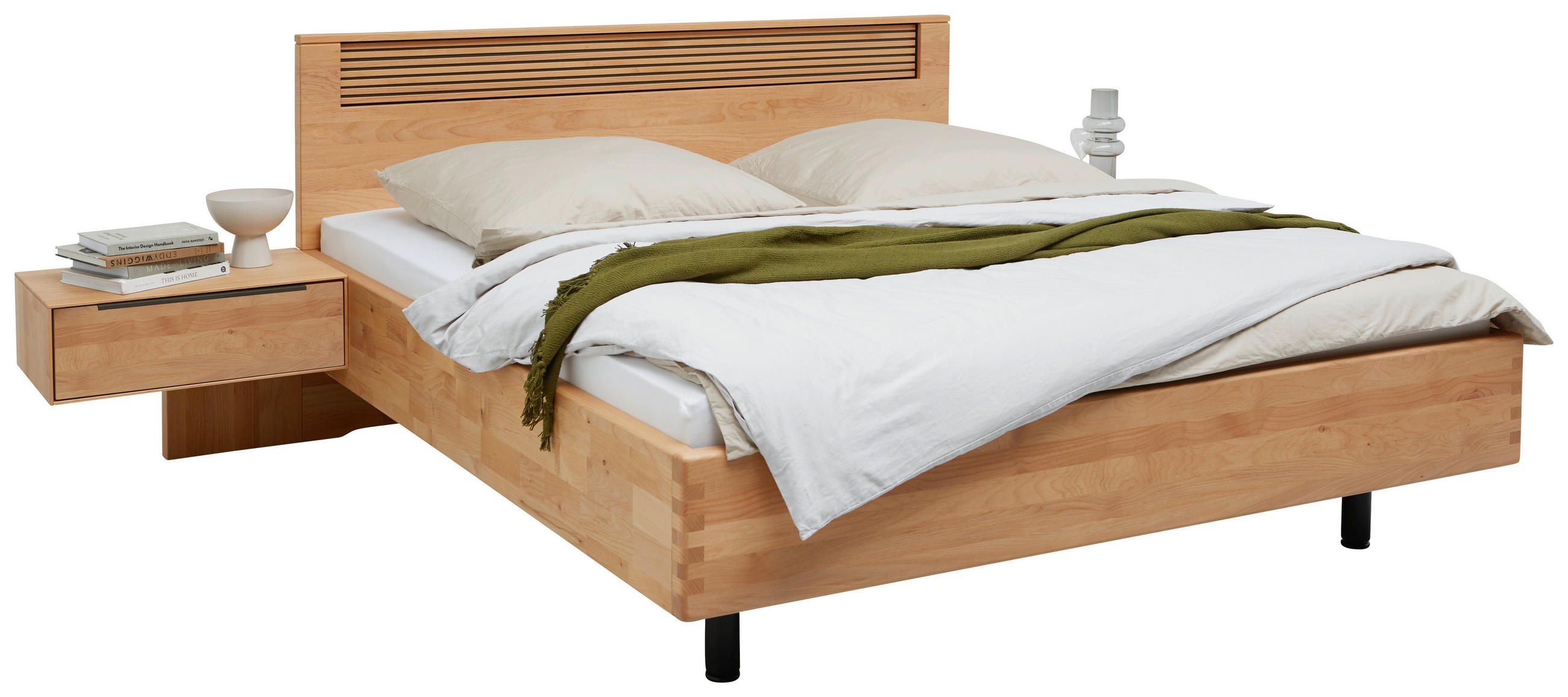 BETTANLAGE 180/200 cm  in Erlefarben  - Erlefarben, Natur, Holz/Holzwerkstoff (180/200cm) - Valnatura