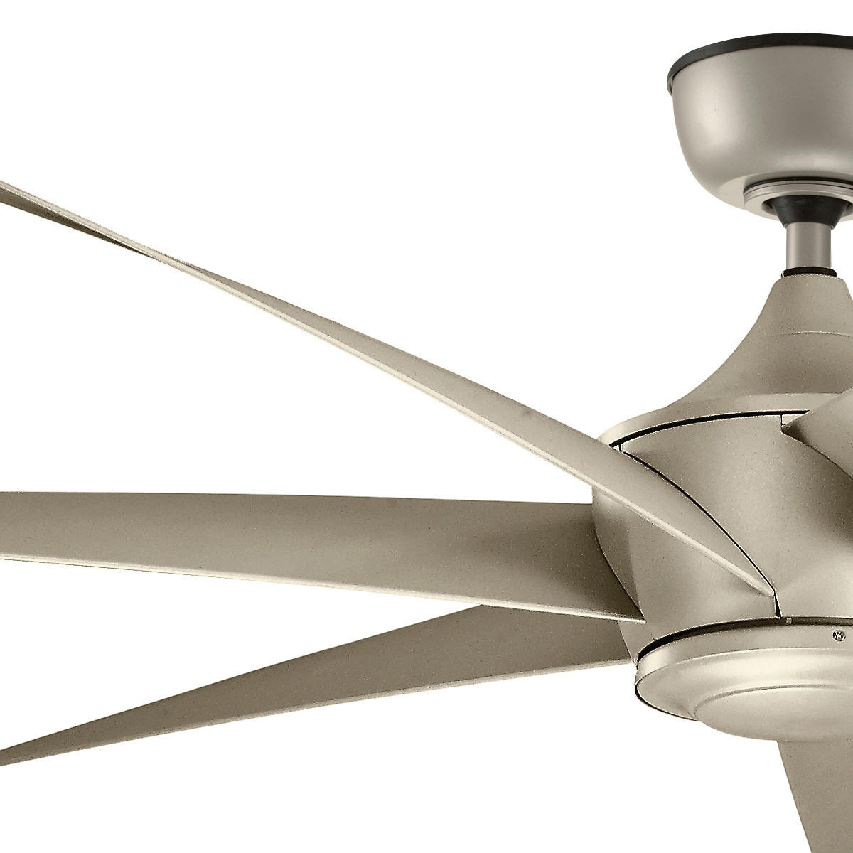 DECKENVENTILATOR  203/51 cm    - Champagner/Silberfarben, Basics, Kunststoff (203/51cm) - Elstead Lighting